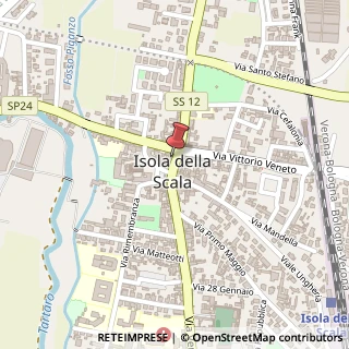 Mappa Via Gracco Spaziani, 8, 37063 Isola della Scala, Verona (Veneto)