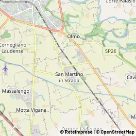 Mappa San Martino in Strada