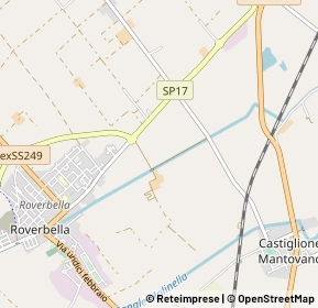 Mappa 46048 Roverbella MN, Italia (0.74615)