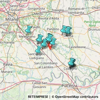 Mappa Via Agnelli, 26817 San Martino in Strada LO, Italia (11.67333)