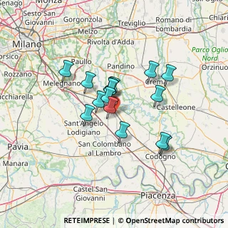 Mappa Via Agnelli, 26817 San Martino in Strada LO, Italia (10.28267)