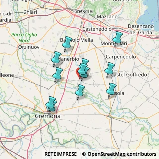 Mappa Piazza Roma 13 fronte, 25020 Milzano BS, Italia (11.44417)