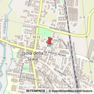 Mappa Via del Bersagliere, 37063 Isola della Scala VR, Italia, 37063 Isola della Scala, Verona (Veneto)