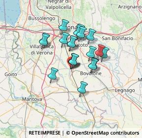 Mappa Via del Bersagliere, 37063 Isola della Scala VR, Italia (9.941)