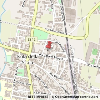 Mappa Via del Bersagliere, 6, 37063 Isola della Scala, Verona (Veneto)