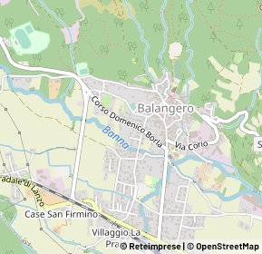 Mappa Corso Borla, 10070 Balangero TO, Italia (0.25)