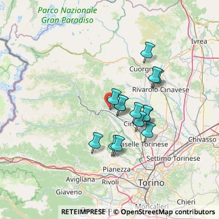 Mappa Corso Borla, 10070 Balangero TO, Italia (11.31286)