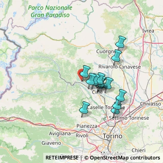Mappa Corso Borla, 10070 Balangero TO, Italia (11.605)