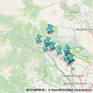 Mappa Via Corio, 10070 Balangero TO, Italia (6.05933)