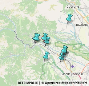 Mappa Via Corio, 10070 Balangero TO, Italia (5.97)