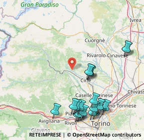 Mappa Via Corio, 10070 Balangero TO, Italia (19.7475)