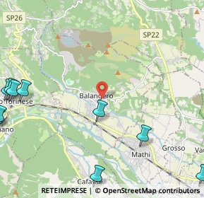 Mappa Via Corio, 10070 Balangero TO, Italia (3.48727)