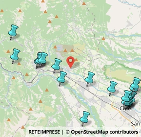 Mappa Via Corio, 10070 Balangero TO, Italia (5.725)