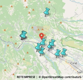 Mappa Via Corio, 10070 Balangero TO, Italia (3.34818)