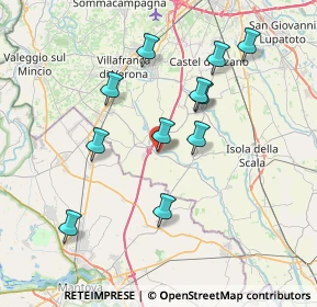 Mappa Via Vittorio Veneto, 37060 Nogarole Rocca VR, Italia (7.05818)