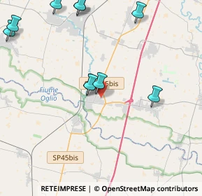 Mappa Via Palmiro Togliatti, 25026 Pontevico BS, Italia (5.87769)