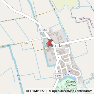 Mappa Via Borgo, 27, 27020 Battuda, Pavia (Lombardia)