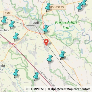 Mappa Via Dante Alighieri, 26817 San Martino in Strada LO, Italia (6.31583)