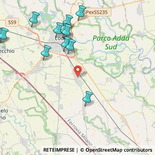Mappa Via Dante Alighieri, 26817 San Martino in Strada LO, Italia (5.465)