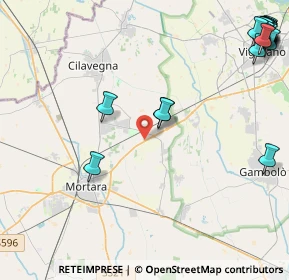 Mappa SS494 km 36.843, 27036 Mortara PV, Italia (6.5675)