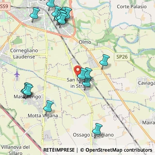 Mappa Via Bambini del Mondo, 26817 San Martino in Strada LO, Italia (2.7475)