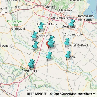Mappa Via Cesare Battisti, 25020 Milzano BS, Italia (11.44667)