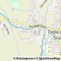 Mapa Isola della Scala