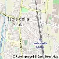 지도 Isola della Scala