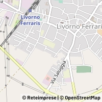 Karte Livorno Ferraris