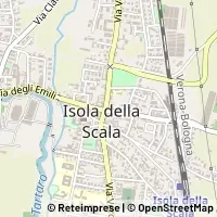 Map Isola della Scala