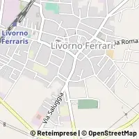 Map Livorno Ferraris