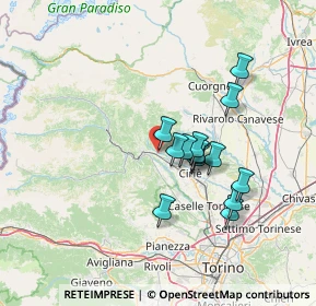 Mappa 10070 Balangero TO, Italia (11.32571)