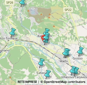 Mappa 10070 Balangero TO, Italia (2.4175)