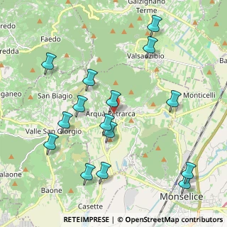 Mappa Via Roma, 35032 Arquà Petrarca PD, Italia (2.29)