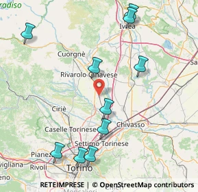 Mappa 10080 Bosconero TO, Italia (27.94286)