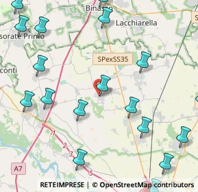 Mappa Via Guglielmo Marconi, 27010 Vellezzo Bellini PV, Italia (6.1185)