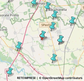 Mappa Via Guglielmo Marconi, 27010 Vellezzo Bellini PV, Italia (5.19462)