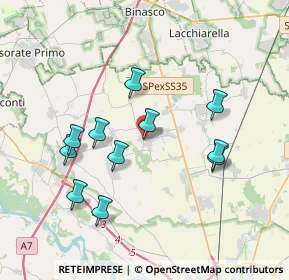 Mappa Via Guglielmo Marconi, 27010 Vellezzo Bellini PV, Italia (3.54273)