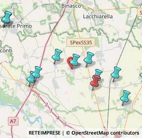 Mappa Via Guglielmo Marconi, 27010 Vellezzo Bellini PV, Italia (5.83938)