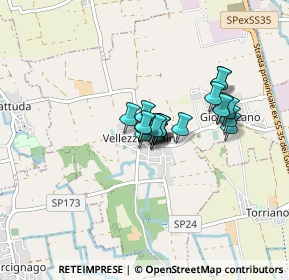 Mappa Via Guglielmo Marconi, 27010 Vellezzo Bellini PV, Italia (0.5205)