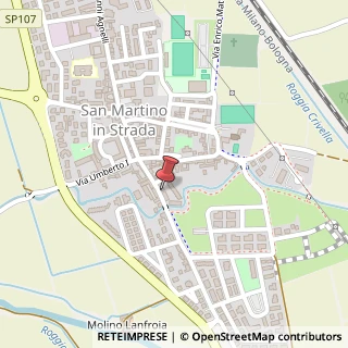 Mappa Via Vittorio Emanuele, 77, 26817 San Martino in Strada, Lodi (Lombardia)