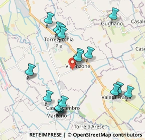 Mappa Via Ricetto, 27010 Torrevecchia Pia PV, Italia (2.2255)