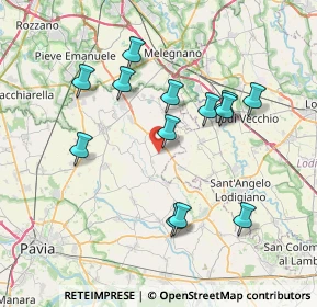 Mappa Via Ricetto, 27010 Torrevecchia Pia PV, Italia (7.15)