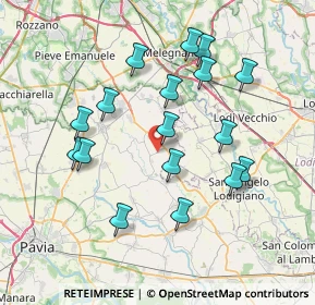 Mappa Via Ricetto, 27010 Torrevecchia Pia PV, Italia (7.26412)