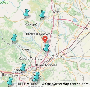 Mappa Vicolo Pavonesche, 10080 Bosconero TO, Italia (31.45571)