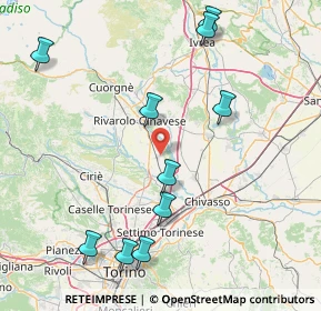 Mappa Vicolo Pavonesche, 10080 Bosconero TO, Italia (21.41091)