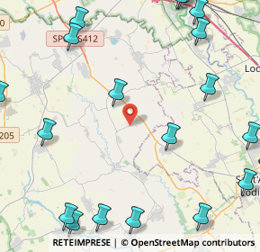 Mappa Strada Provinciale 128 Diramazione per Vigonzone, 27010 Torrevecchia Pia PV, Italia (6.533)