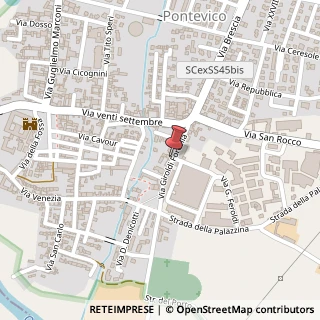 Mappa Via G. Forcella, 16, 25026 Pontevico, Brescia (Lombardia)