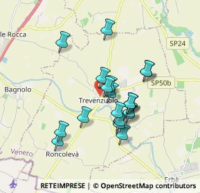Mappa Via Papa Giovanni XXIII, 37060 Trevenzuolo VR, Italia (1.447)
