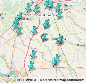 Mappa Via Papa Giovanni XXIII, 37060 Trevenzuolo VR, Italia (8.695)